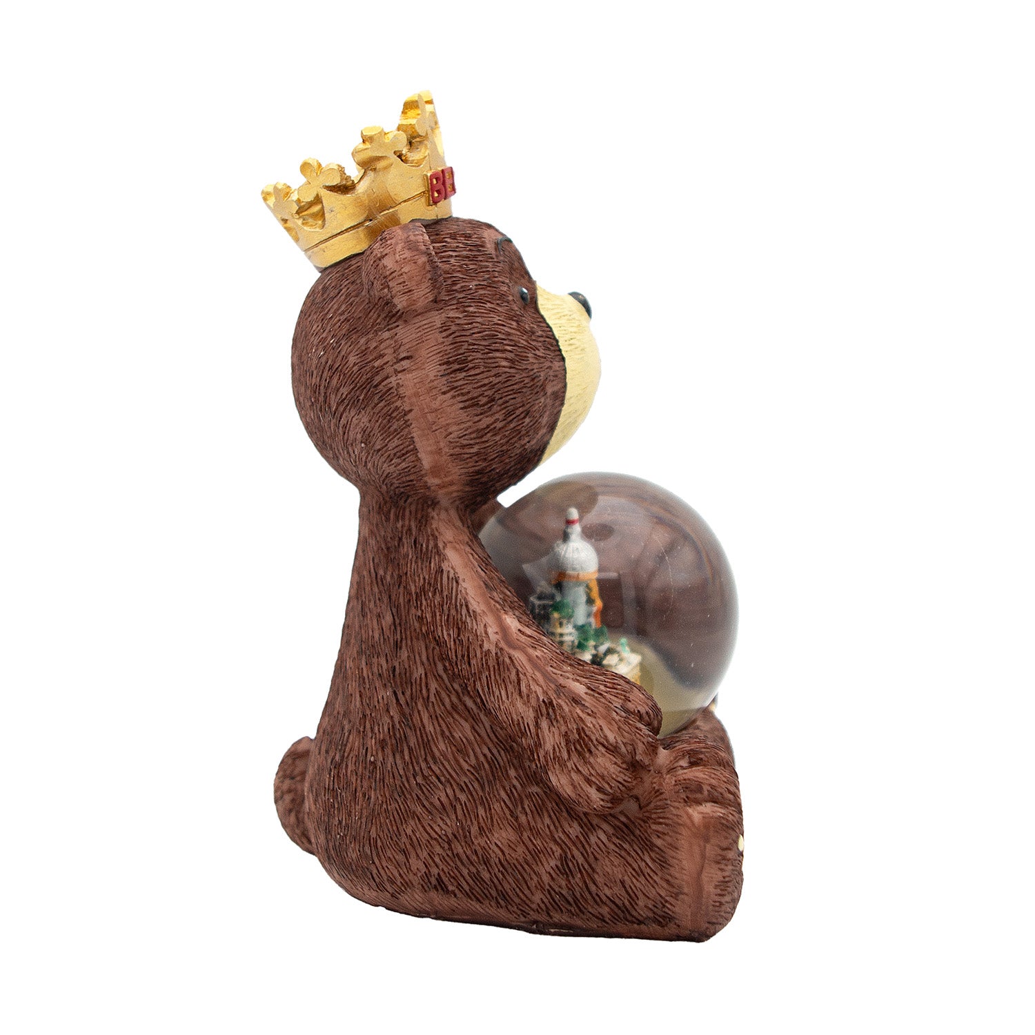 Schneekugel groß 4,5cm Berliner Bär