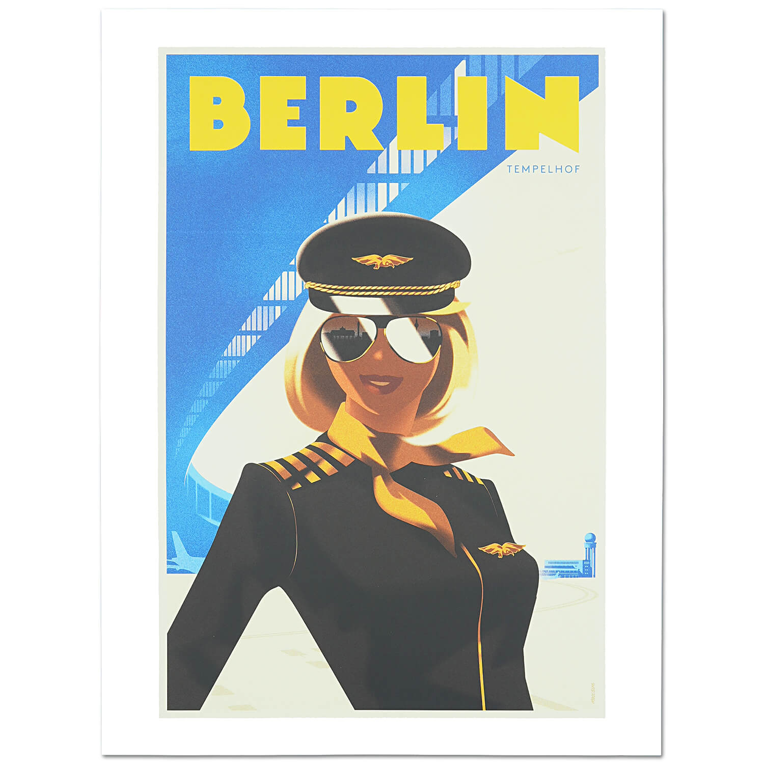 Stick No Bills® Stylische Retro-Poster 30x40cm – Stilvoller Blickfang im Vintage-Stil