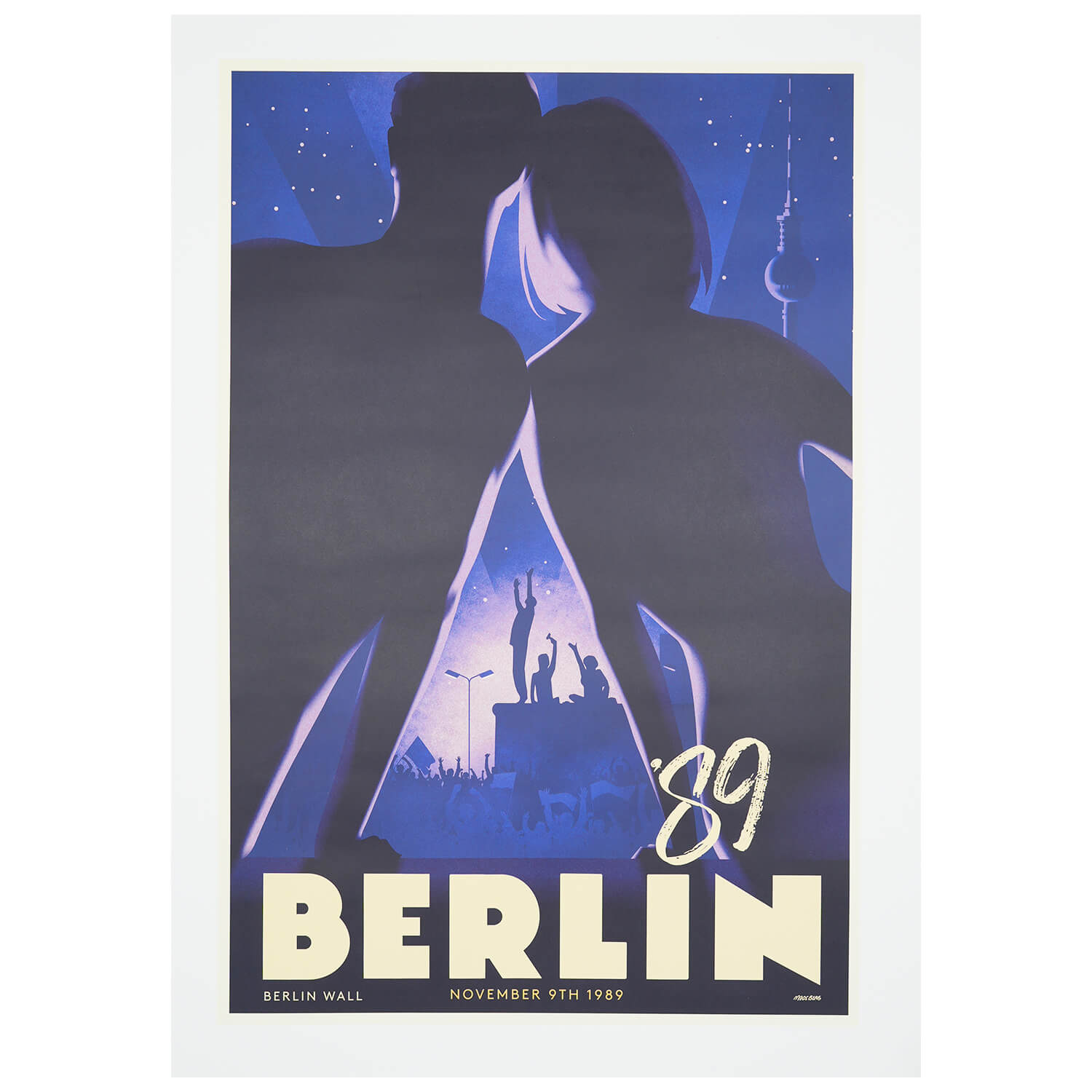 Stick No Bills® Stylische Retro-Poster 50x70cm – Stilvoller Blickfang im Vintage-Stil