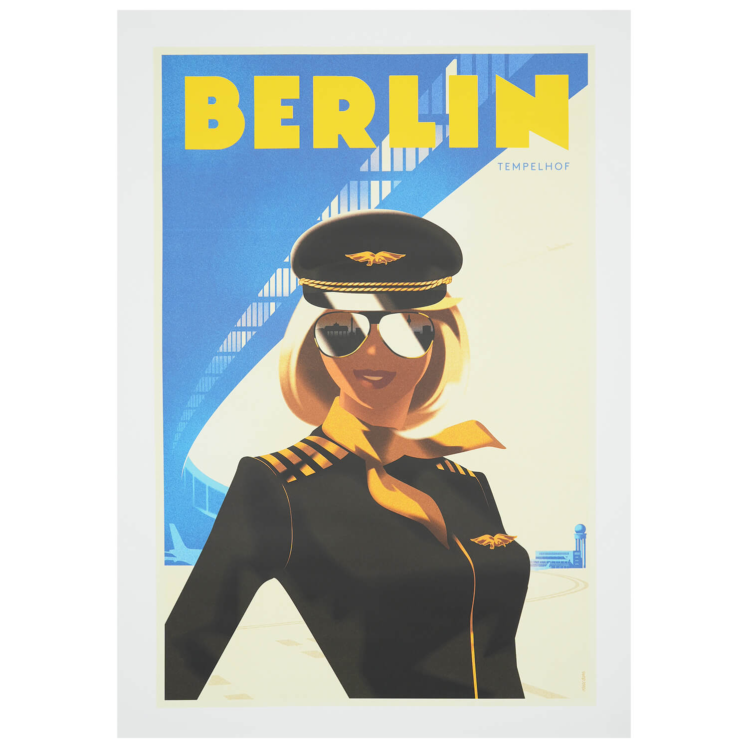 Stick No Bills® Stylische Retro-Poster 50x70cm – Stilvoller Blickfang im Vintage-Stil