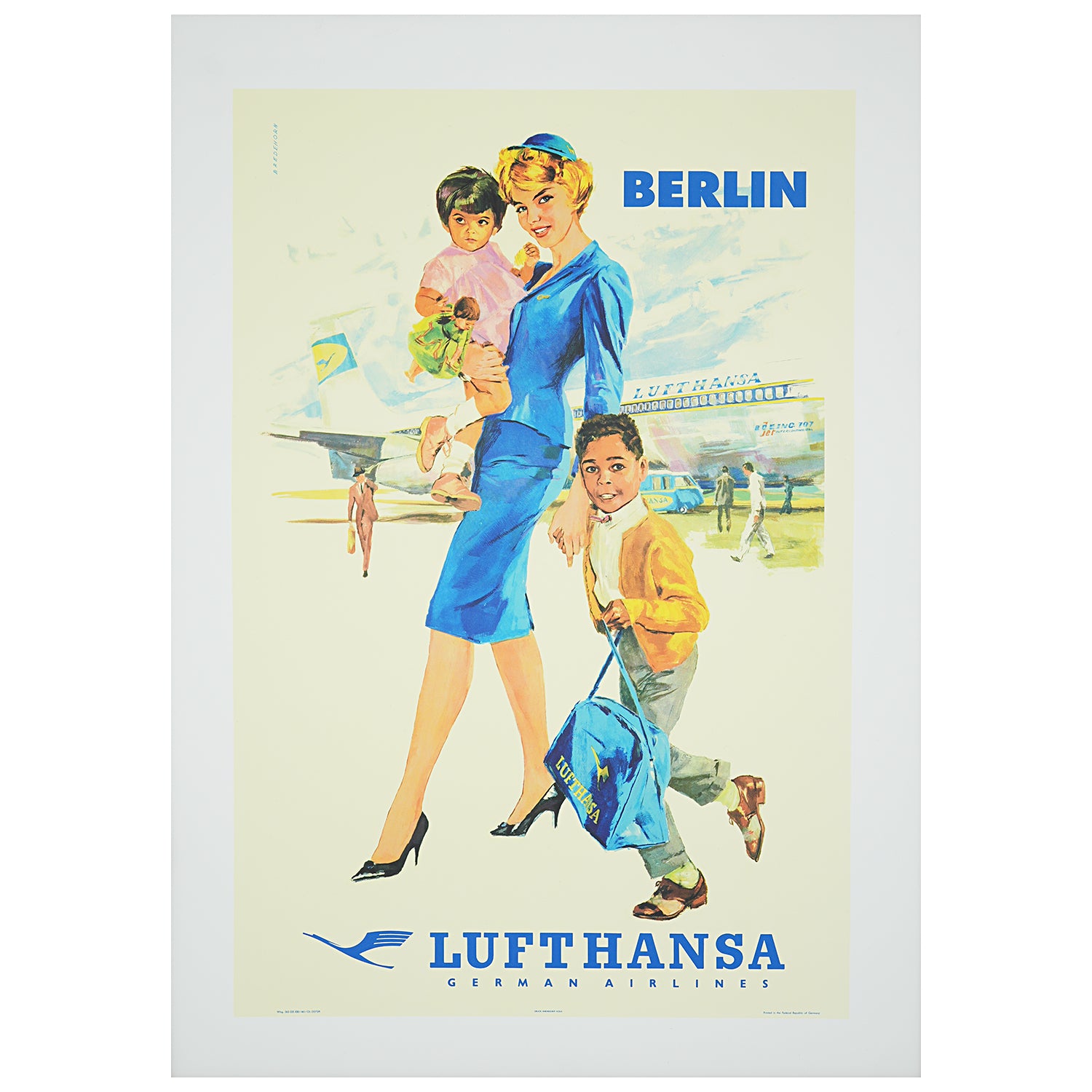 Stick No Bills® Stylische Retro-Poster 50x70cm – Stilvoller Blickfang im Vintage-Stil
