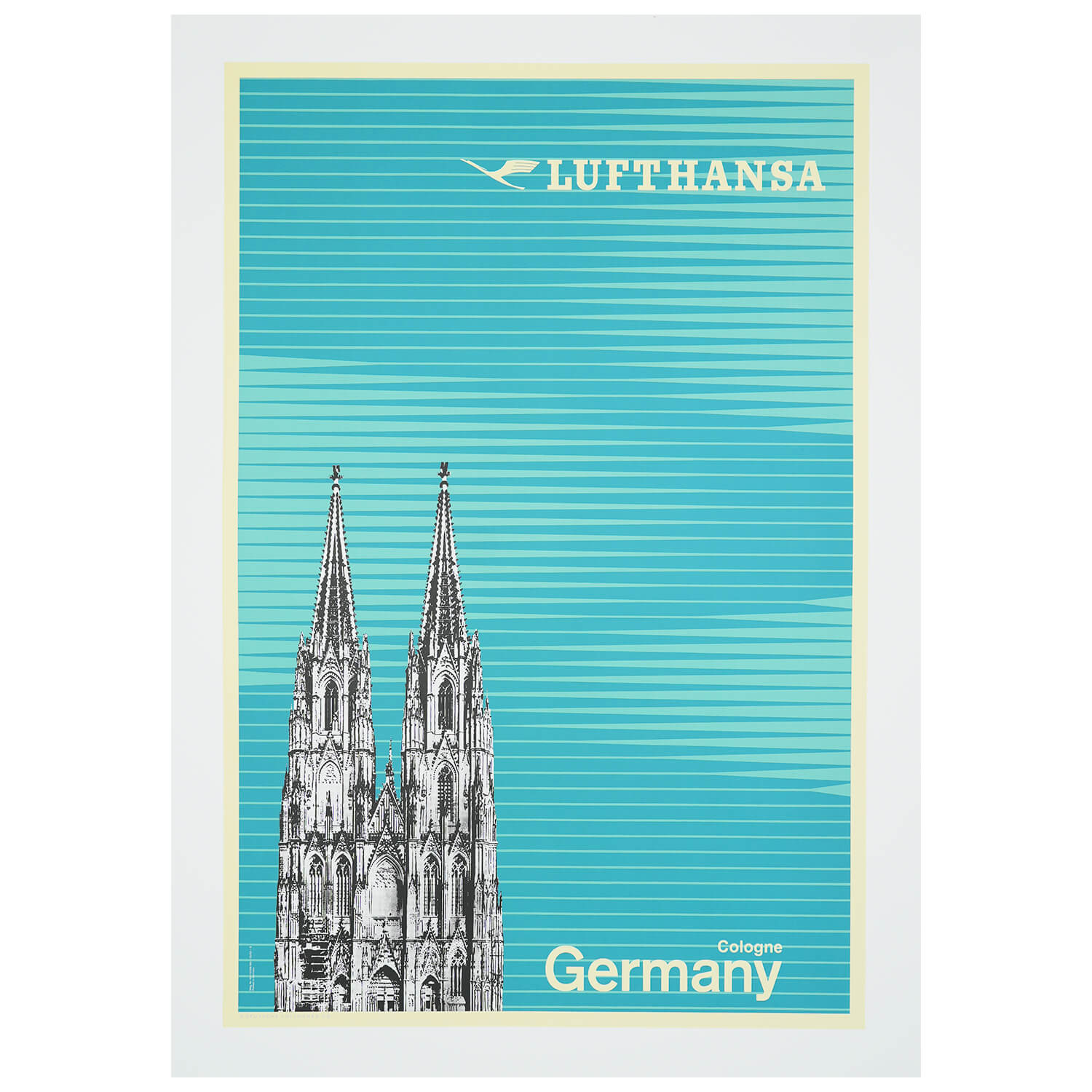 Stick No Bills® Stylische Retro-Poster 50x70cm – Stilvoller Blickfang im Vintage-Stil