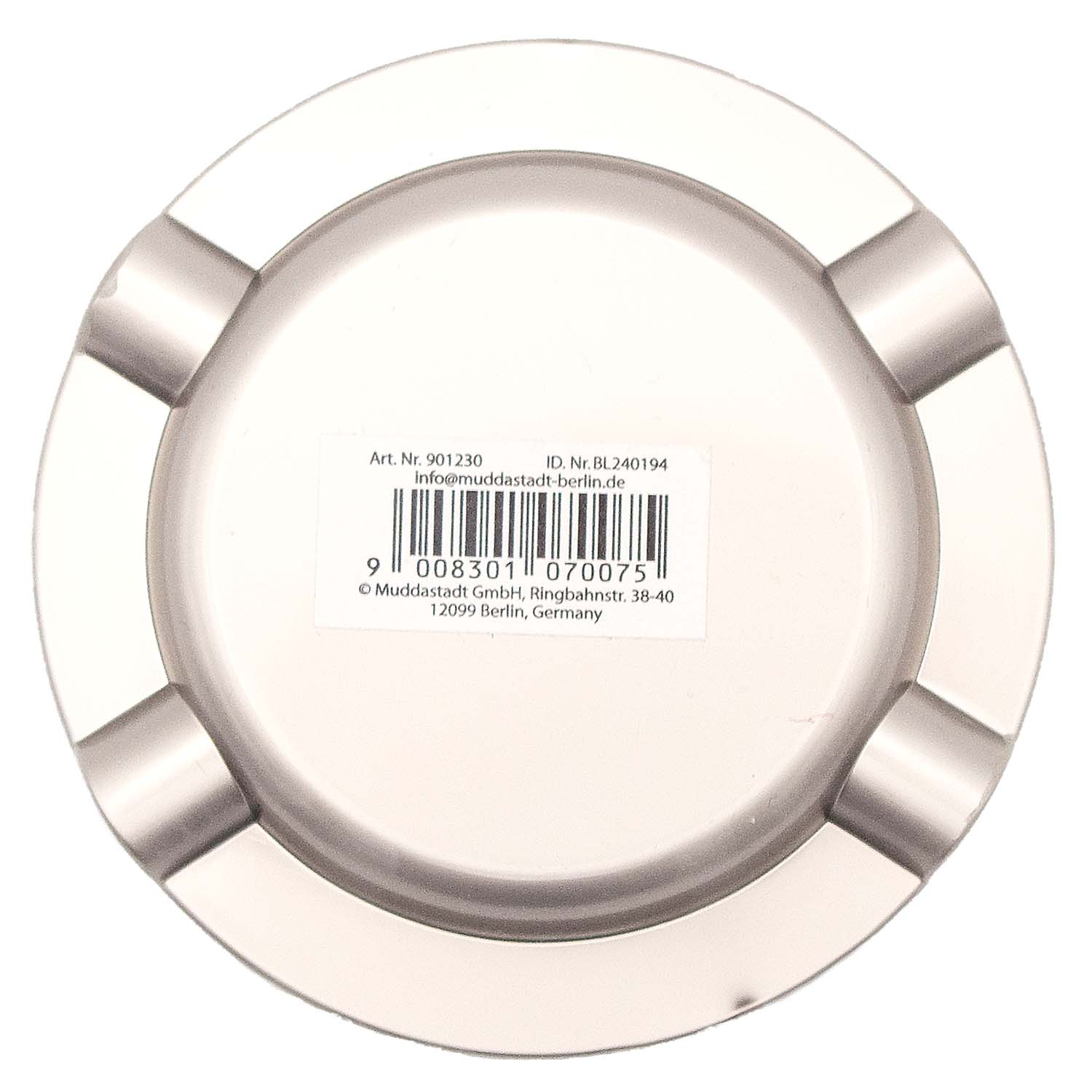 Aschenbecher Metall Brandenburger Tor mit Fahnen