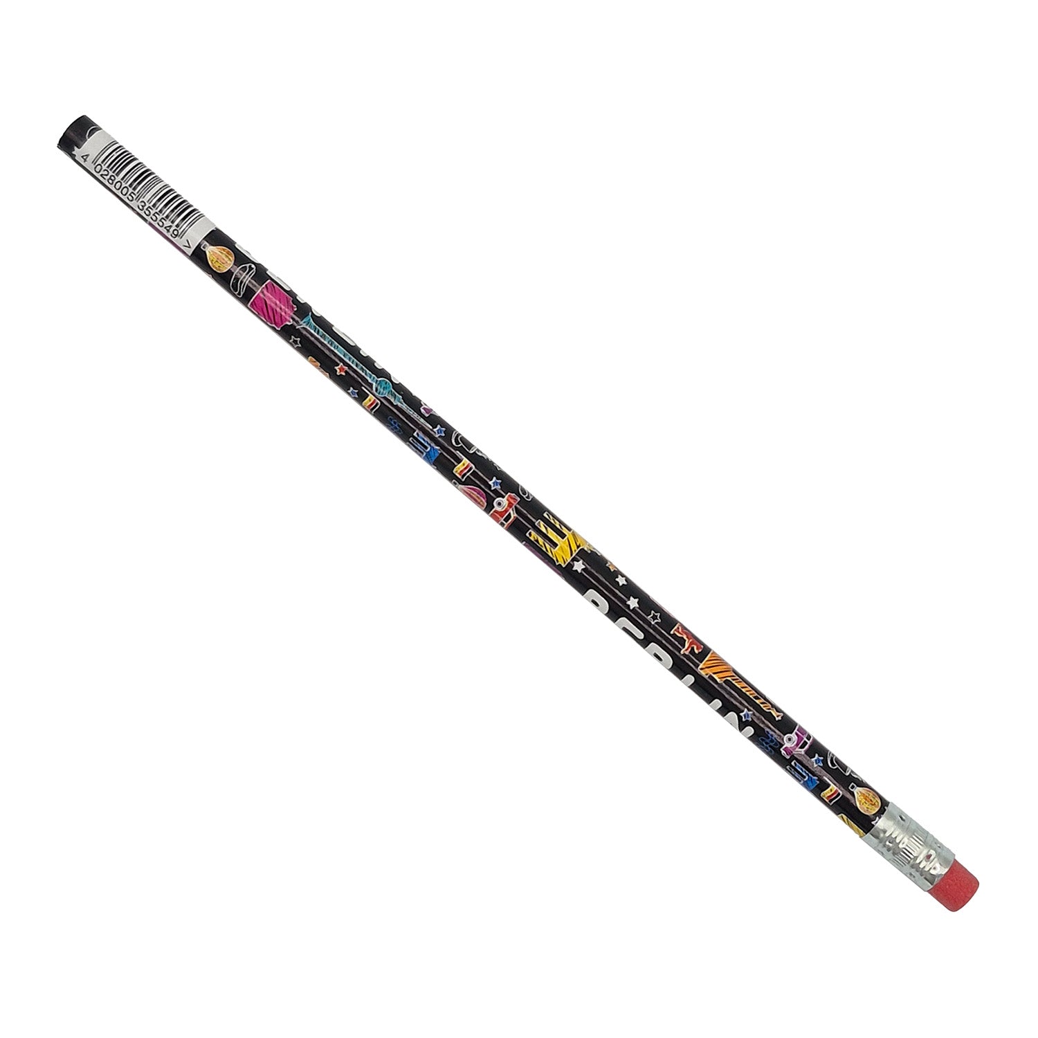 Bleistift Scribble Berlin schwarz