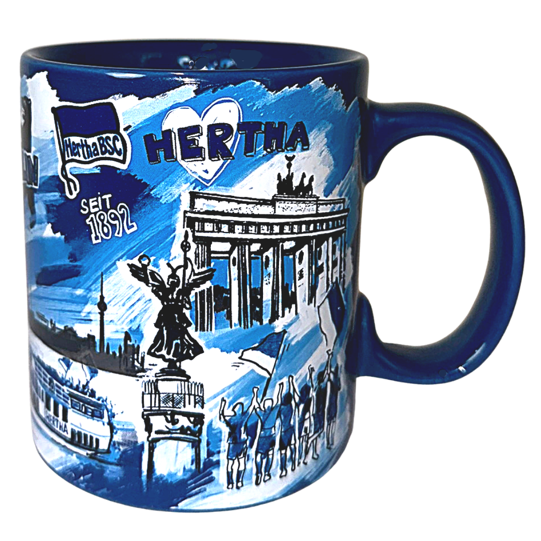 Tasse-XL-Hertha-BSC-Buddy-Baer-berlindeluxe-hertha-tasse-blau-brandenburgertor