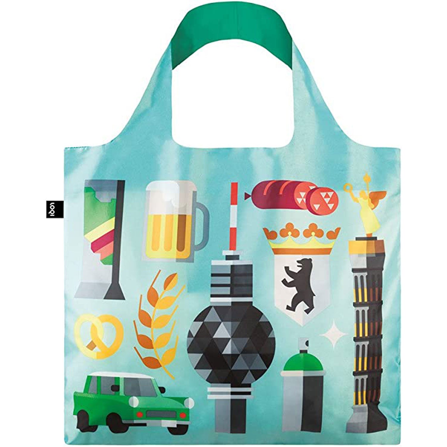 LOQI Urban Paris Reusable Shopping Bag