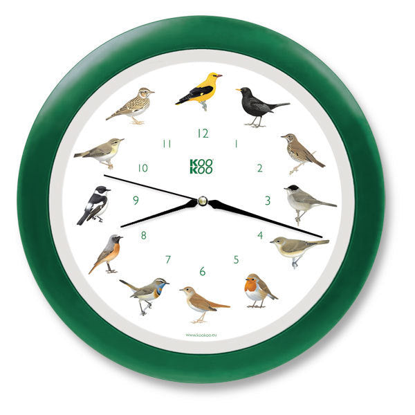 Singvögel-Uhr-KOOKOO-berlindeluxe-gruen-voegel
