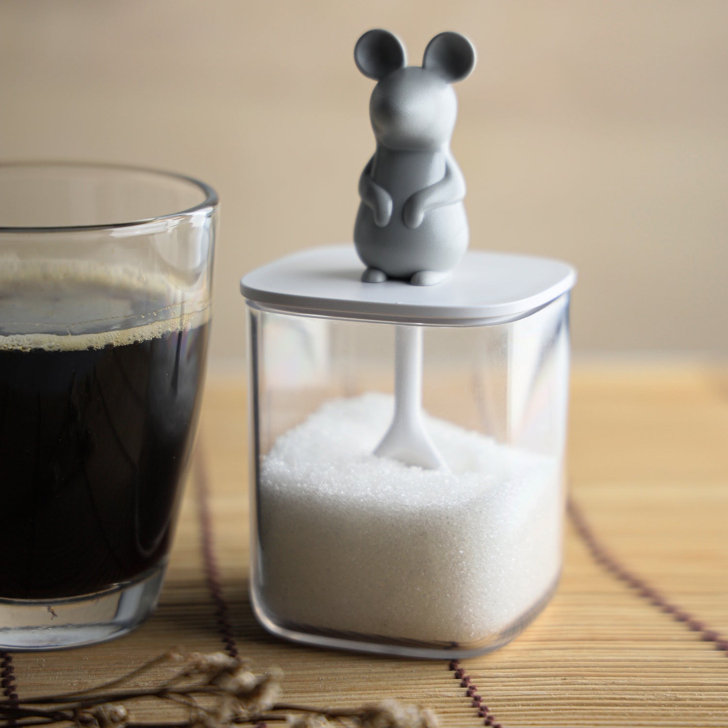 Lucky Mouse Container klein - Aufbewahrung für Reis etc.