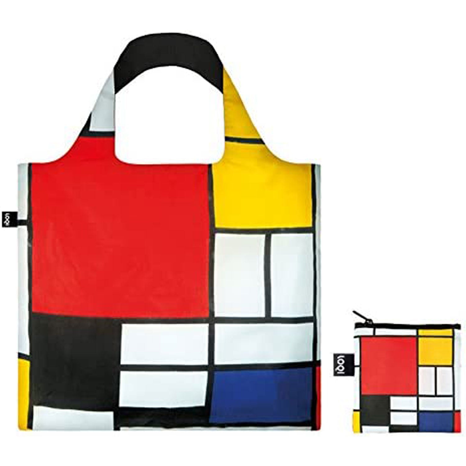 LOQI bag "Composition with Red Yellow Blue Black"