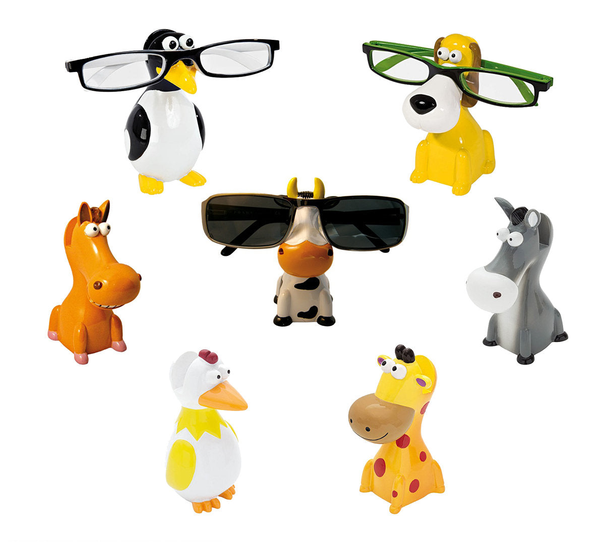 Tierische Brillenhalter III Kuh Hund Giraffe Esel uvm. online