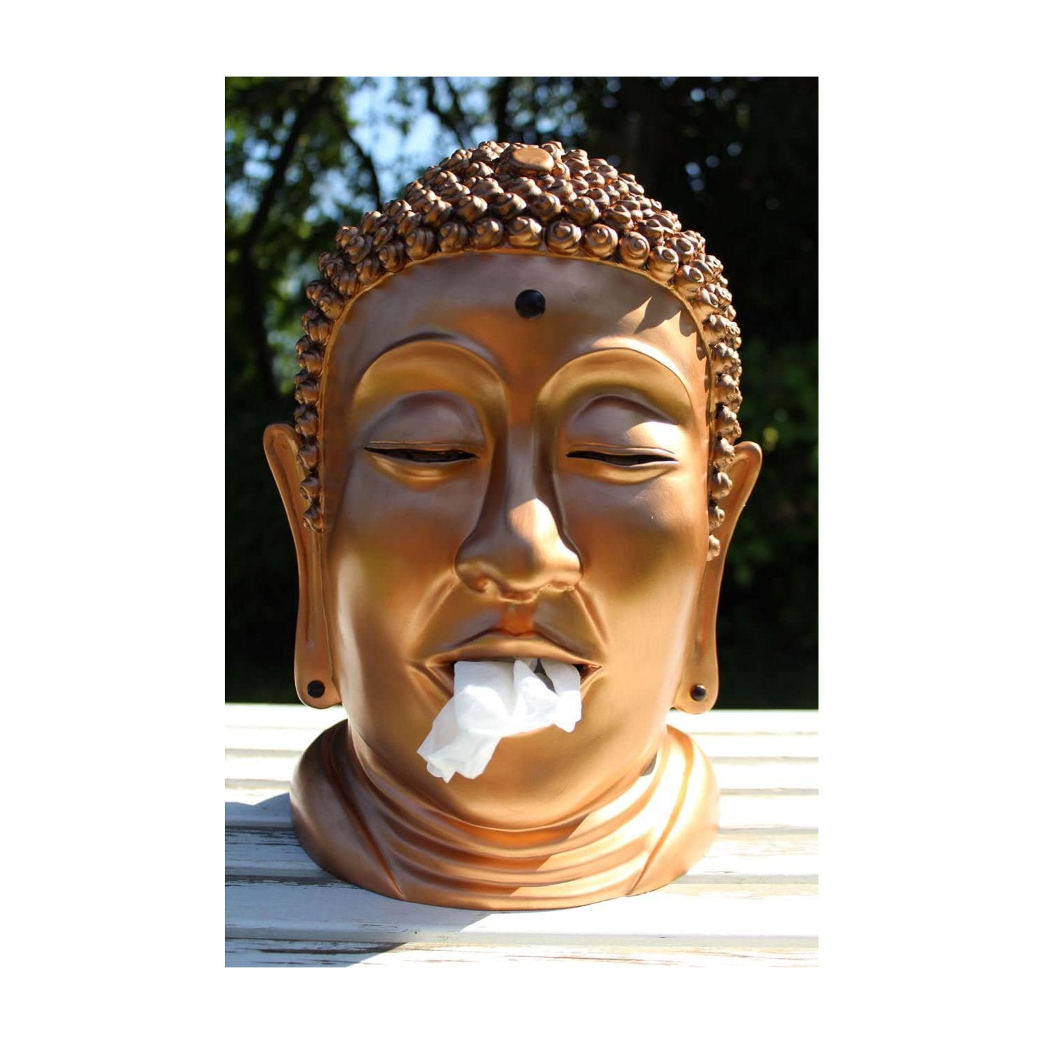 Buddha Taschentuchspender - Geschenkidee