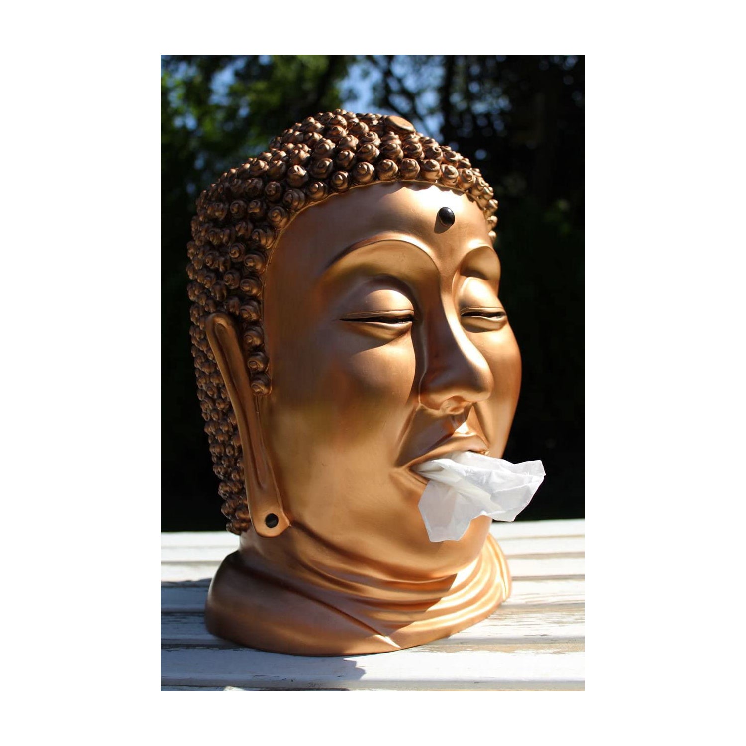 Buddha Taschentuchspender - Geschenkidee
