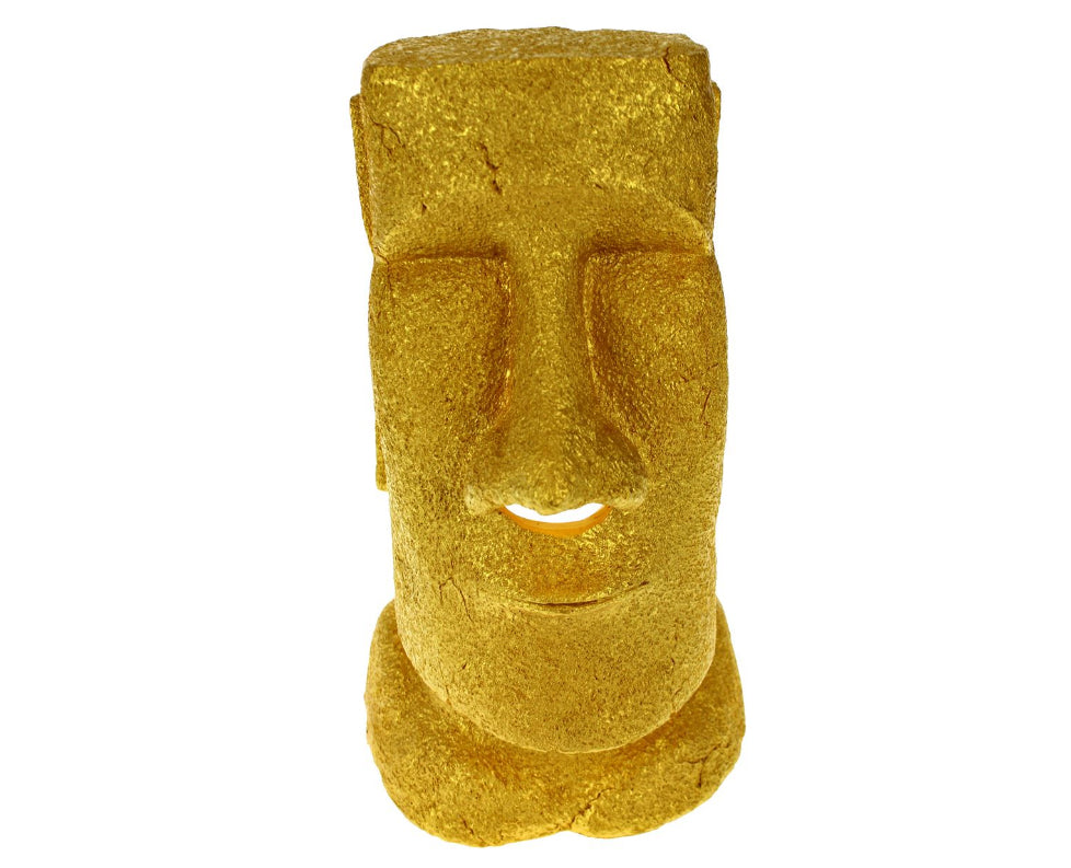 Moai tissue dispenser special edition gold