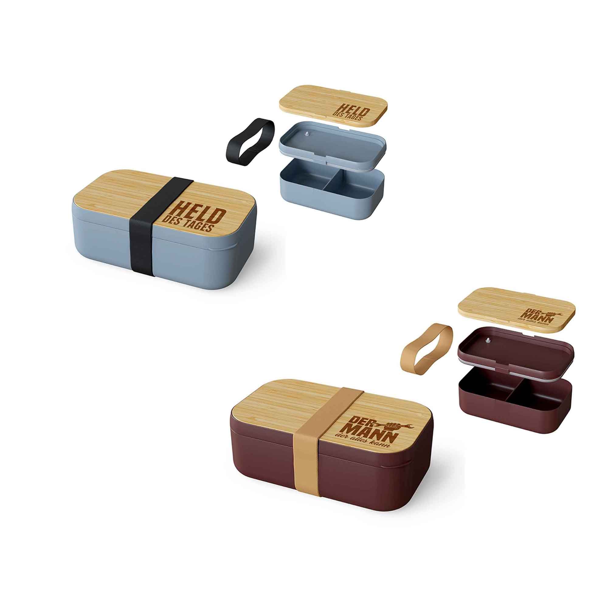 la vida Lunchbox Brotdose Brotbox Vesperdose für Männer - verschiedene Varianten