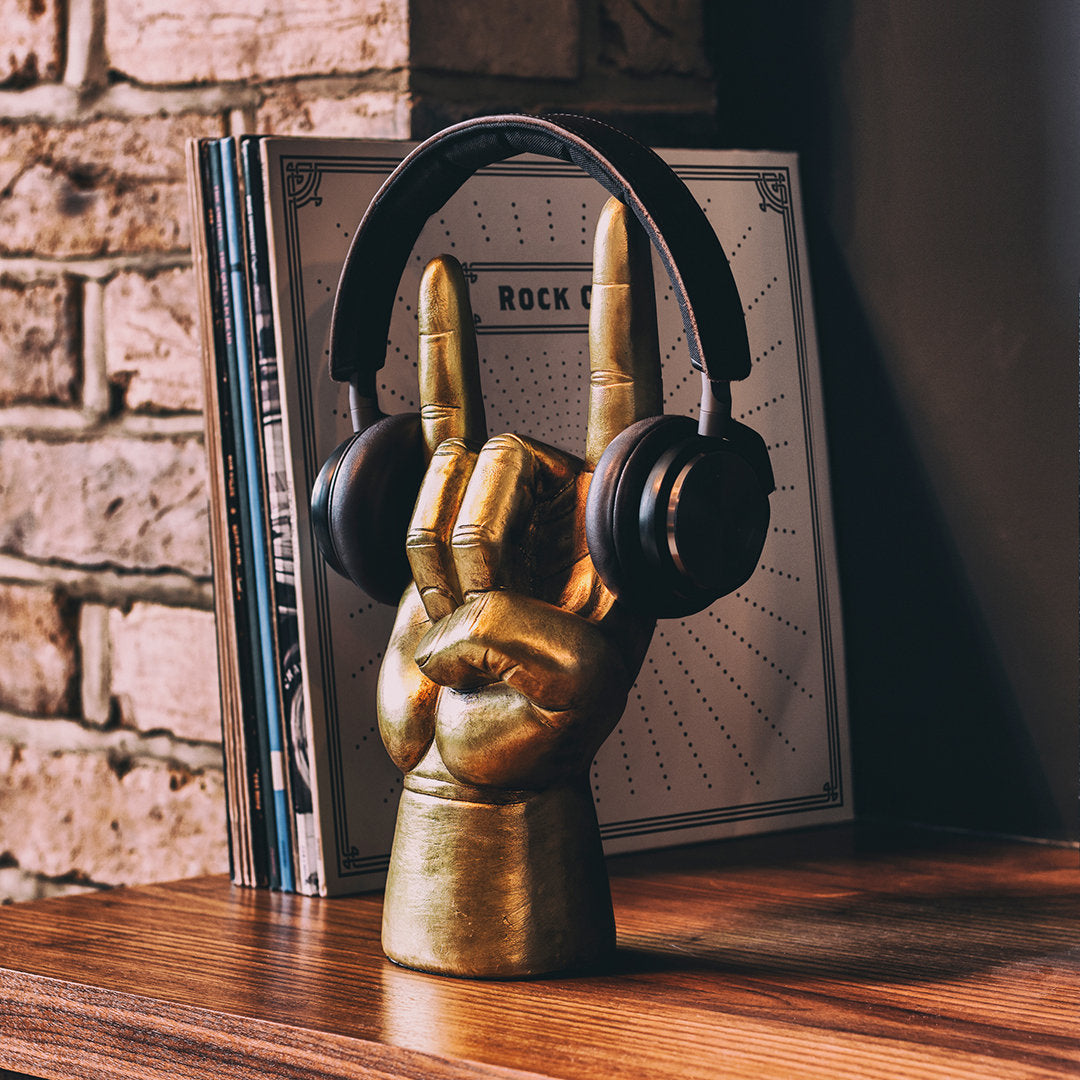 Rock on Headphone Stand Classic by Luckies
