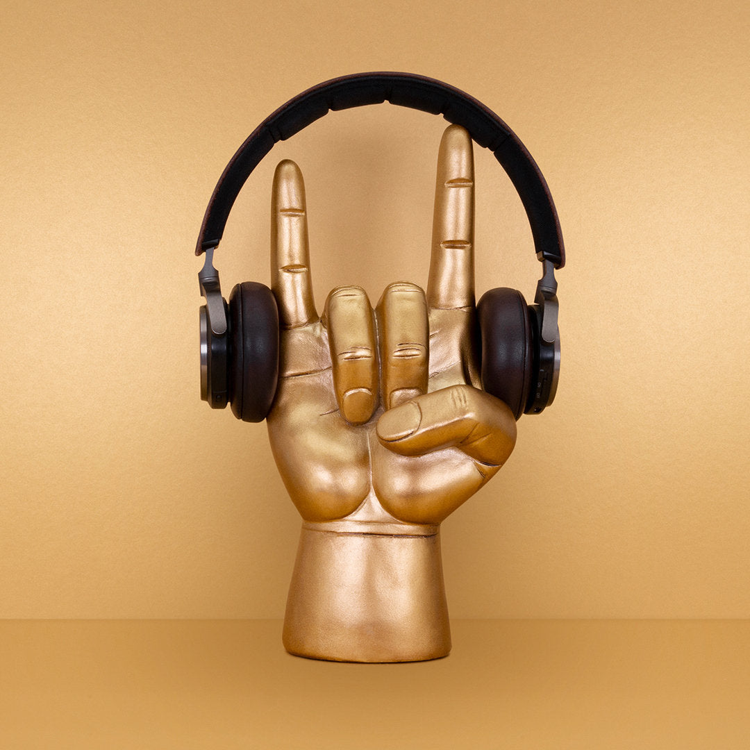 Rock on Headphone Stand Classic by Luckies