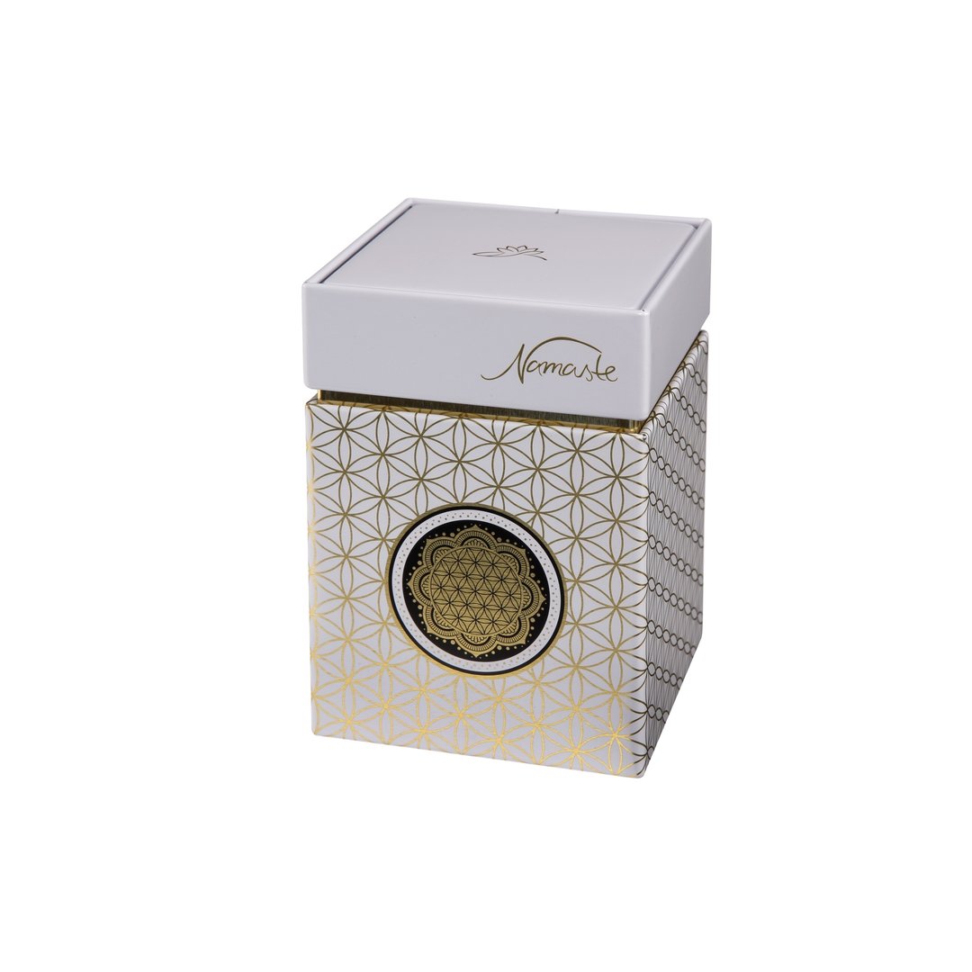 Flower of Life White - Can