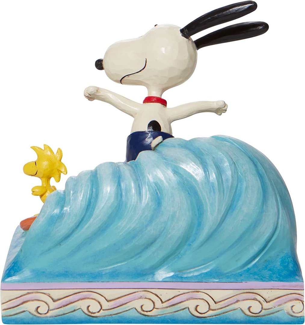 Peanuts-Snoopy-Woodstock-Cowabunga-berlindeluxe-surfer-welle-wasser-kuecken