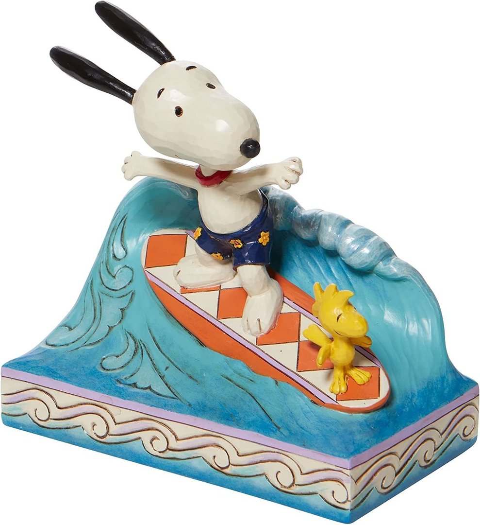 Peanuts-Snoopy-Woodstock-Cowabunga-berlindeluxe-surfer-welle-wasser-kuecken