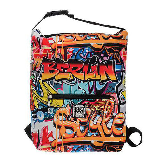 Berlin graffiti backpack