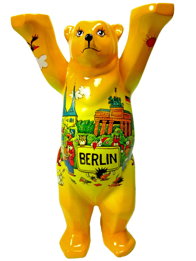Berlin-Comic-VI-6-Buddy-Bear-berlindeluxe-orange-berlin-brandenburgertor