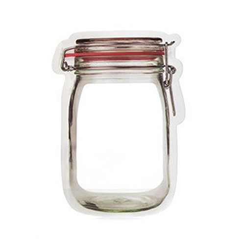 ZIPPER BAG Set of 3 mason jars medium