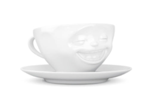 Kaffeetasse-Weiss-Lachend-Die-lustigen-TV-Tassen-von-58-products-berlindeluxe-weiß-lachend-untersetzer