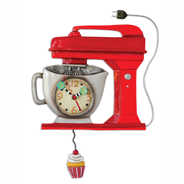 All designs Mix it up clock red