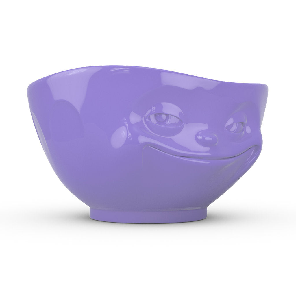 Bowl Grinning Purple - TV Mugs