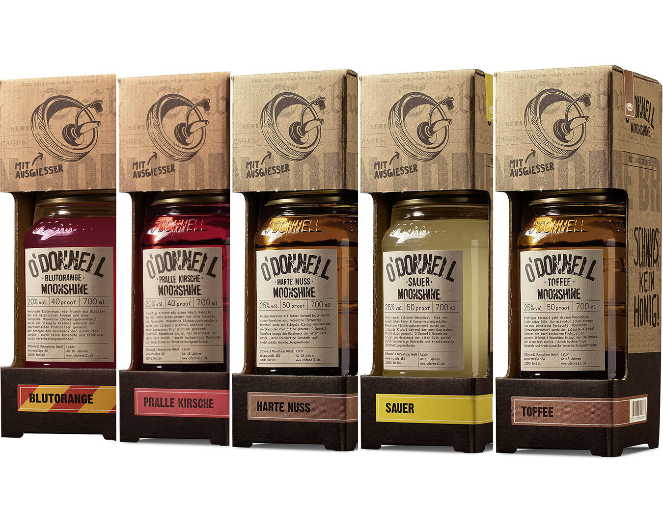 Liqueurs - O'Donnell Moonshine (700ml) online in the berlindeluxe shop