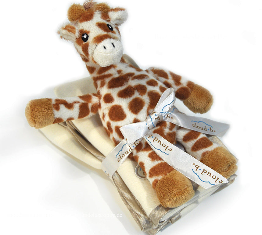 Gift set giraffe rattle