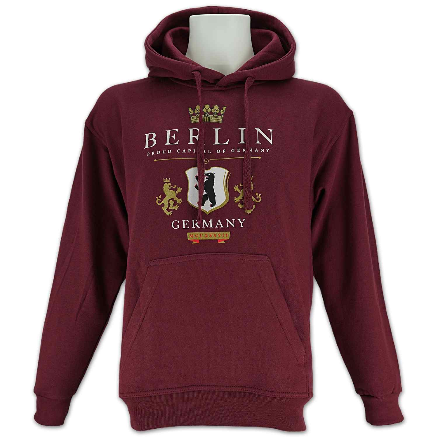 Sweater Proud Berlin burgundy