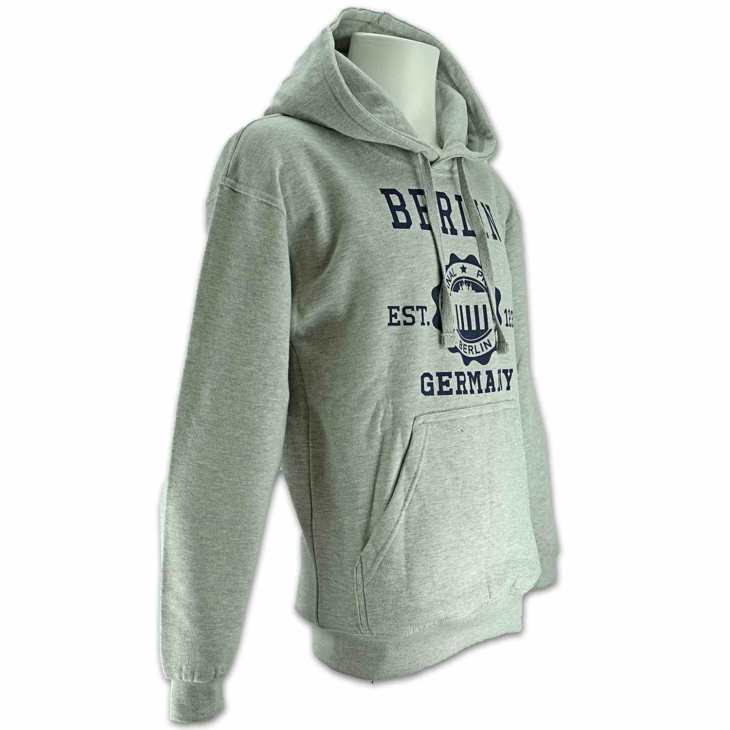 Sweater Stempel Berlin grau