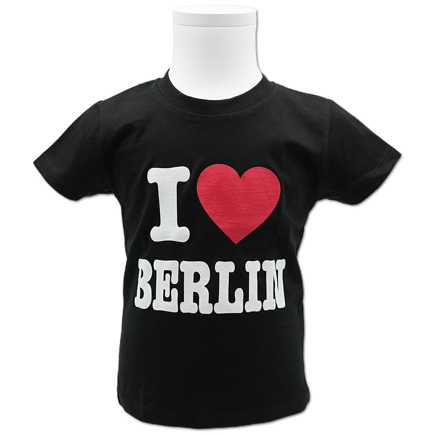 Kinder Shirt I Love Berlin schwarz