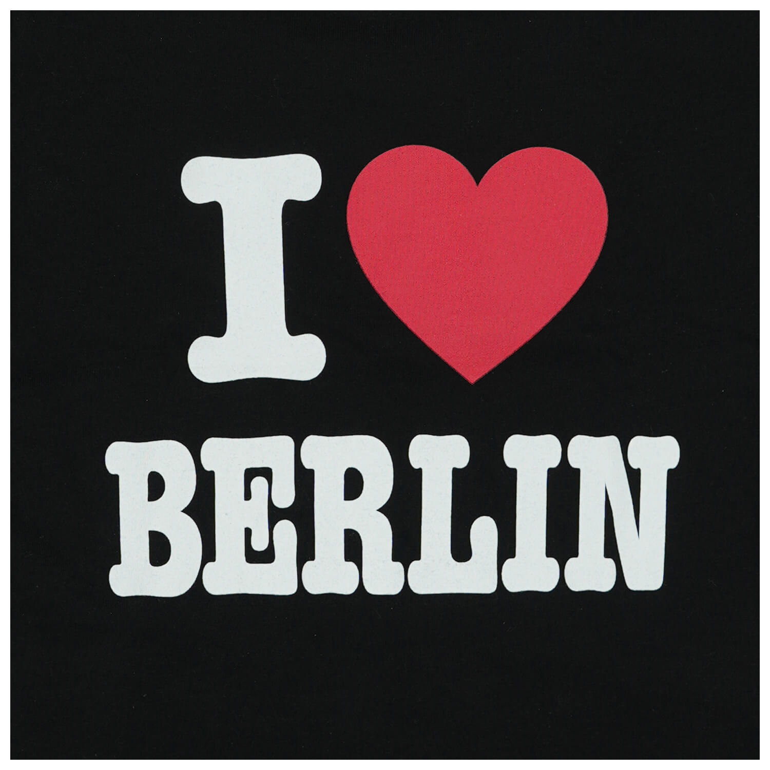 Kinder Shirt I Love Berlin schwarz
