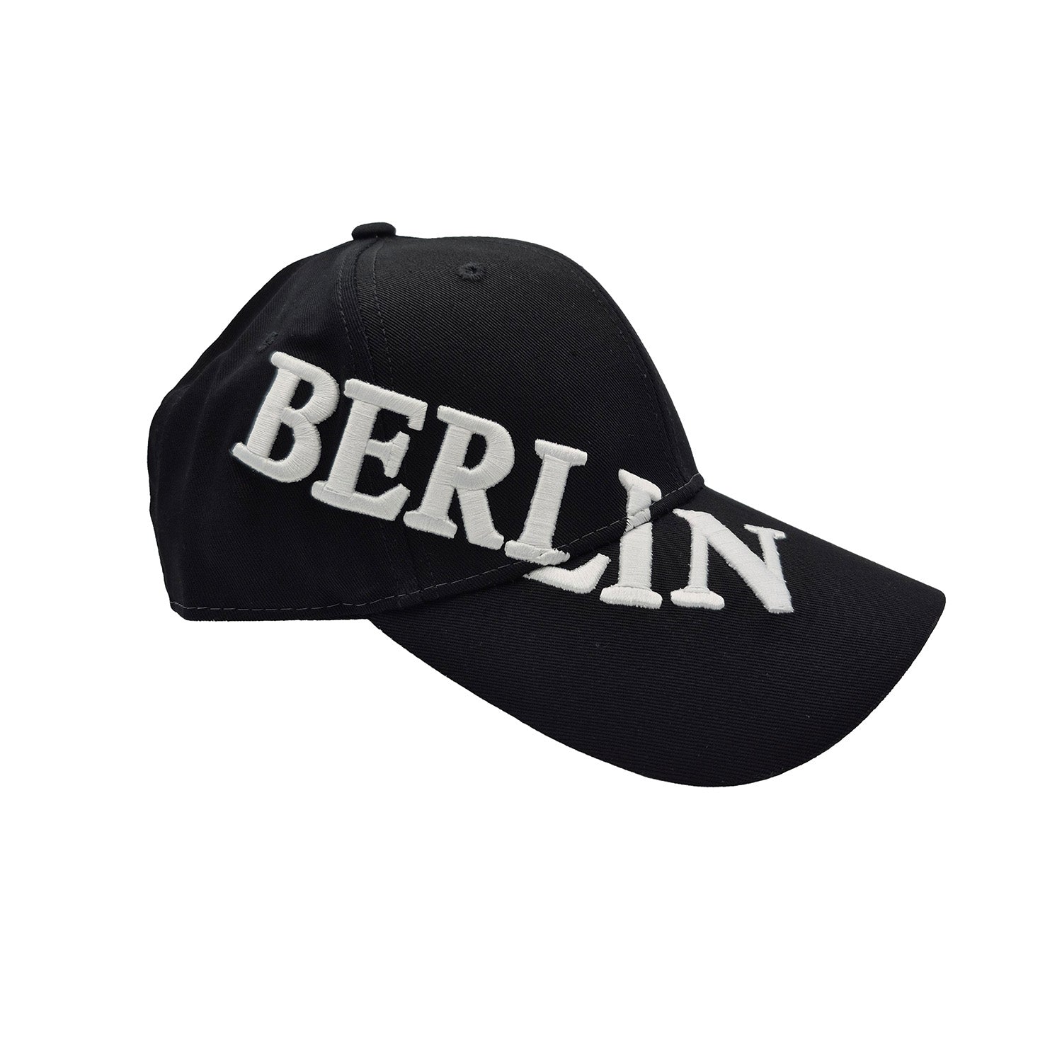 Basecap Berlin 3D Stick since 1237 – schwarz