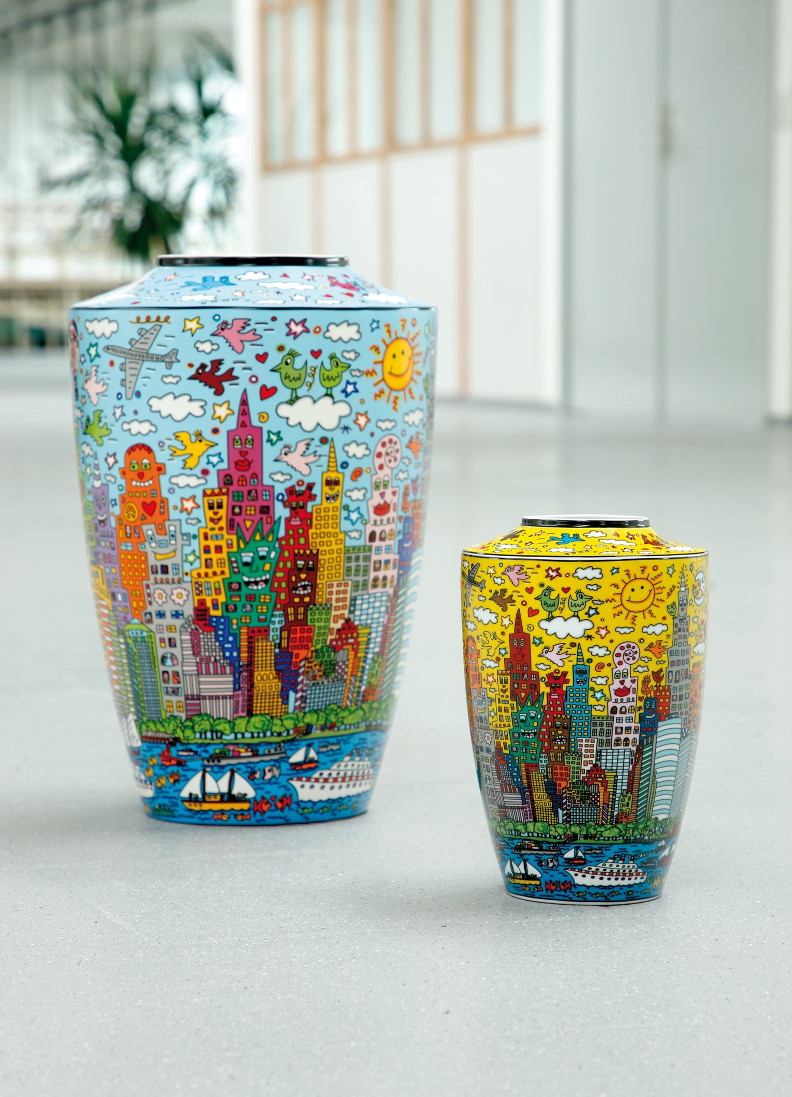 My New York City Sunset - Vase by Rizzi