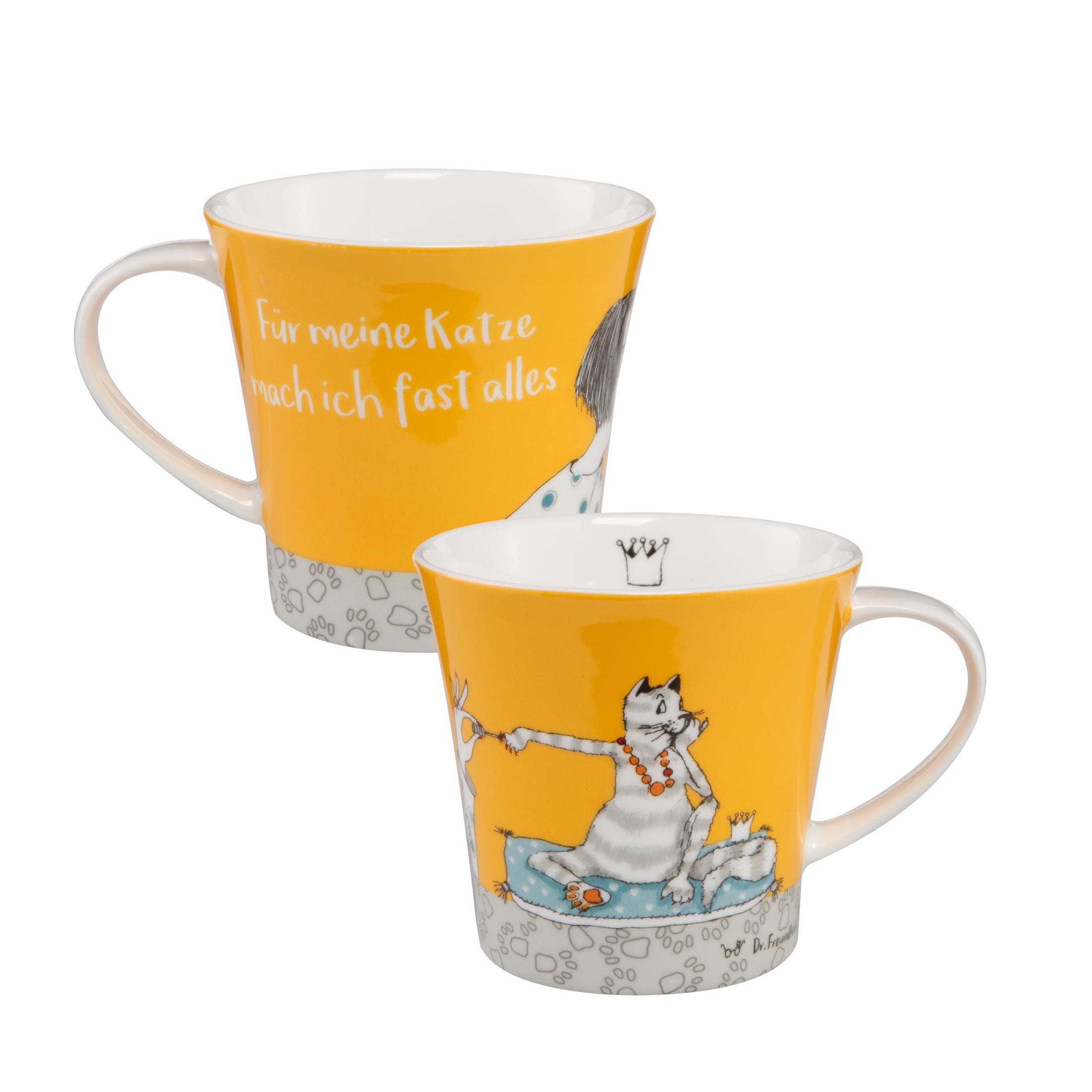 Barbara Freundlieb Tasse "Für meine Katze" by Goebel