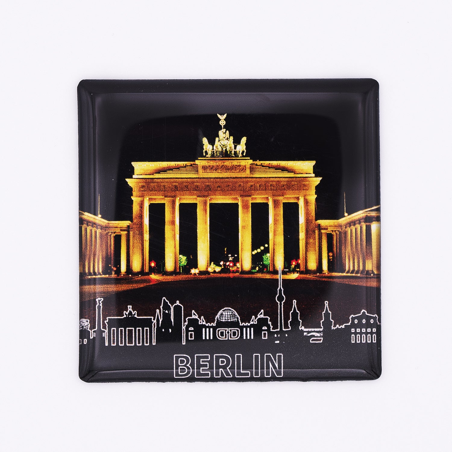 Fotomagnet Berlin Brandenburger Tor bei Nacht