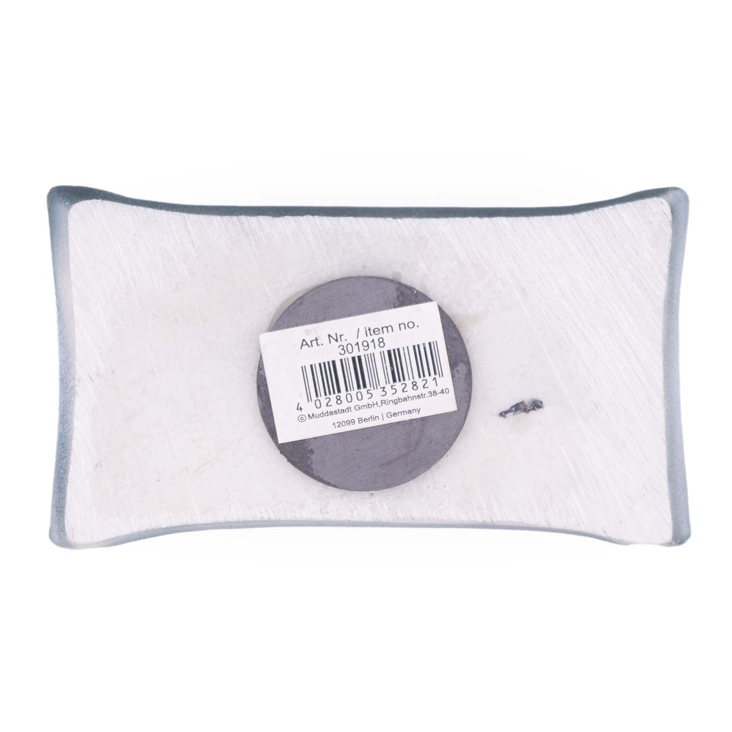 Magnet Poly Rolle Skyline silber dunkel Berlin