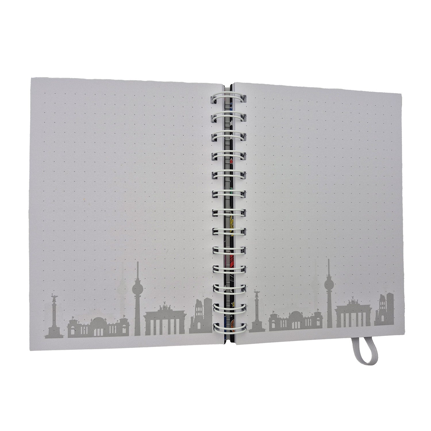 Notizbuch Scribble Berlin schwarz