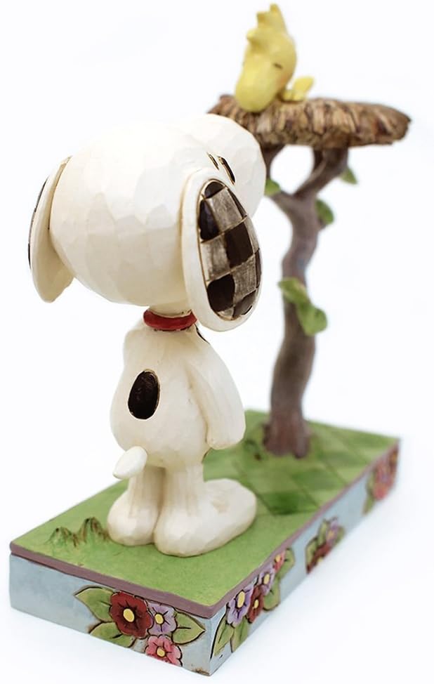 Peanuts Snoopy & Woodstock "blumiges Geschenk" - Jim Shore Figur