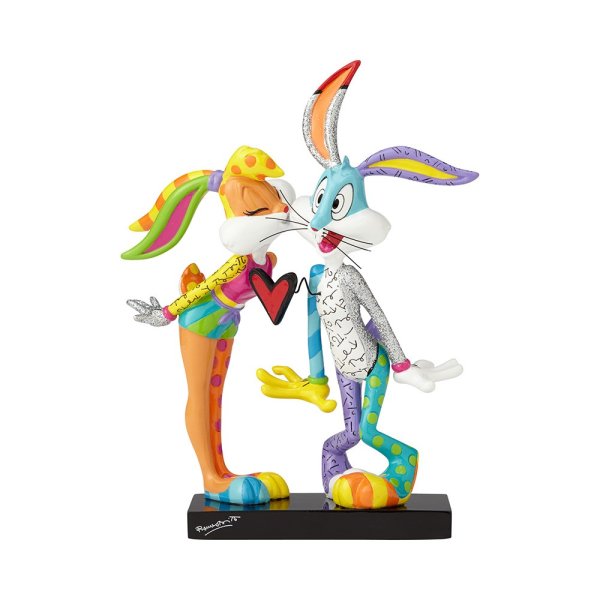 Looney Tunes Lola Kissing Bugs Bunny Figure