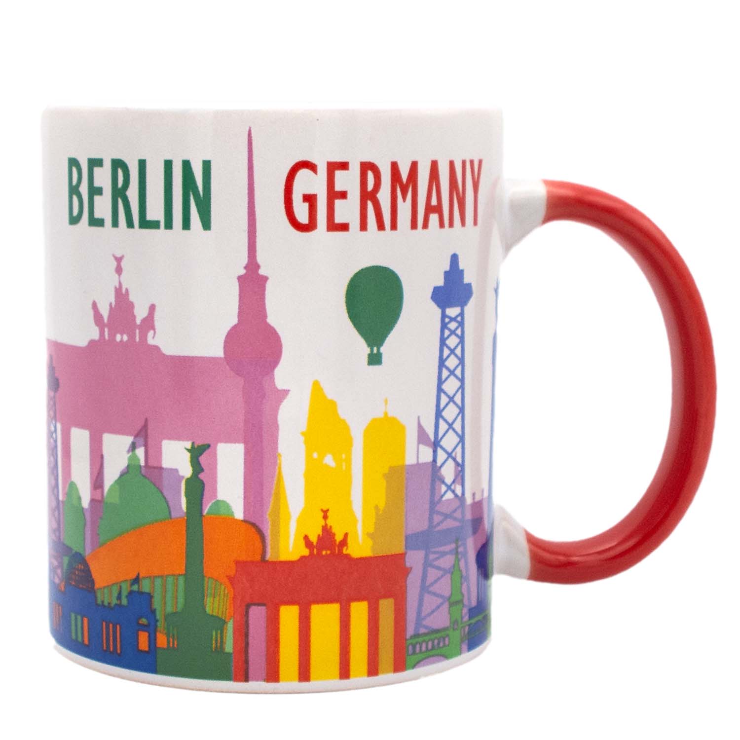 Tasse Berlin Skyline Bunt