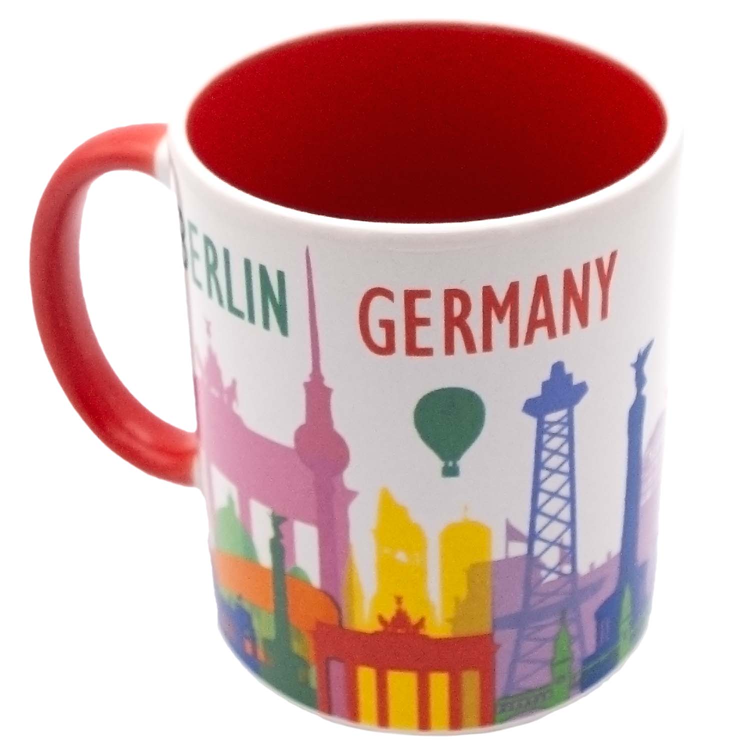 Tasse Berlin Skyline Bunt