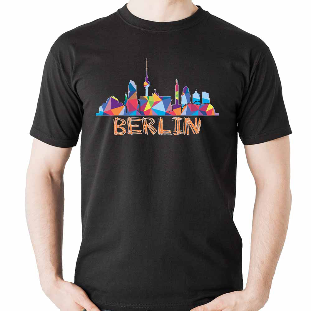 T-Shirt "Berlin Skylinecolor black"