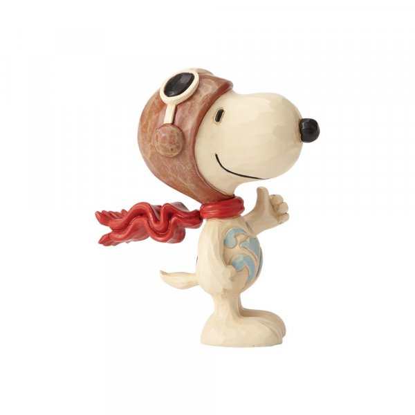 Peanuts-Snoopy-Fliegerass-Jim-Shore-Figur-berlindeluxe-hund-fliegermuetze