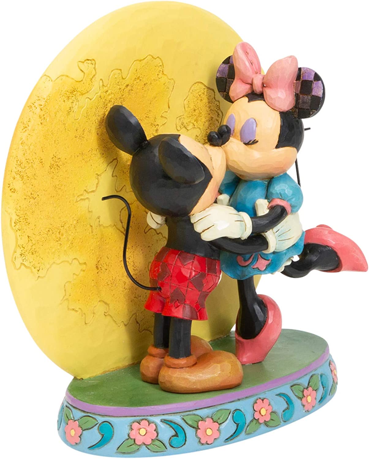 Mickey & Minnie´s Kuss im Mondlicht Figur - Disney Traditions by Jim Shore