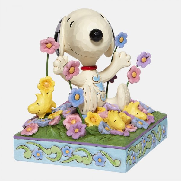 Peanuts Snoopy Herzschild - Jim Shore Figur im berlindeluxe Shop