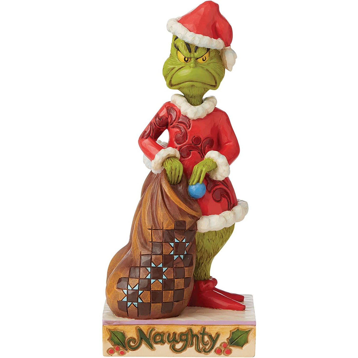 Grinch Naughty/Nice Figure by Jim Shore
